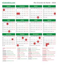 Calendário 2024